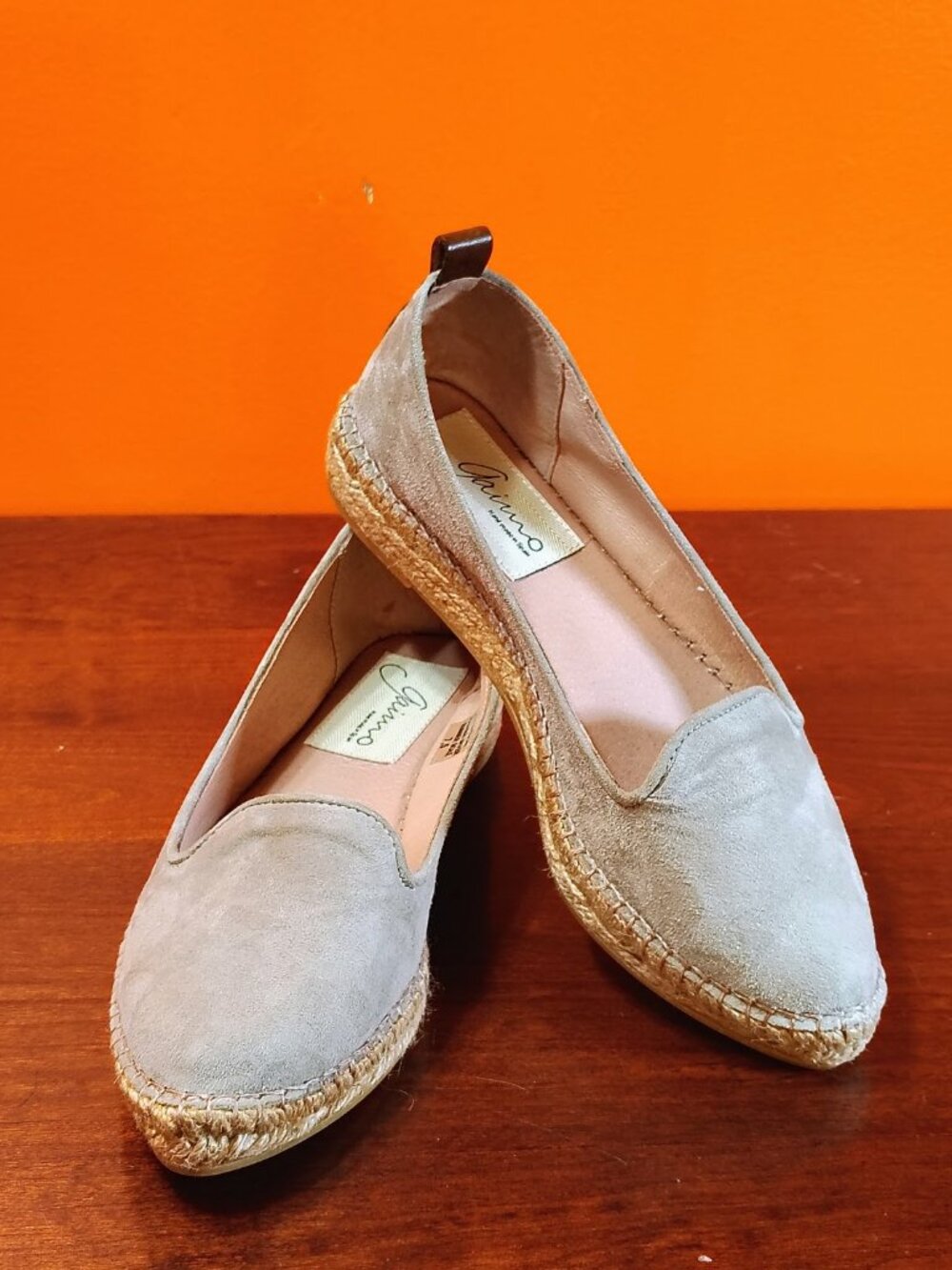 NWOT! ✨ Gaimo Arcadia Handmade Suede Espadrille Loafers